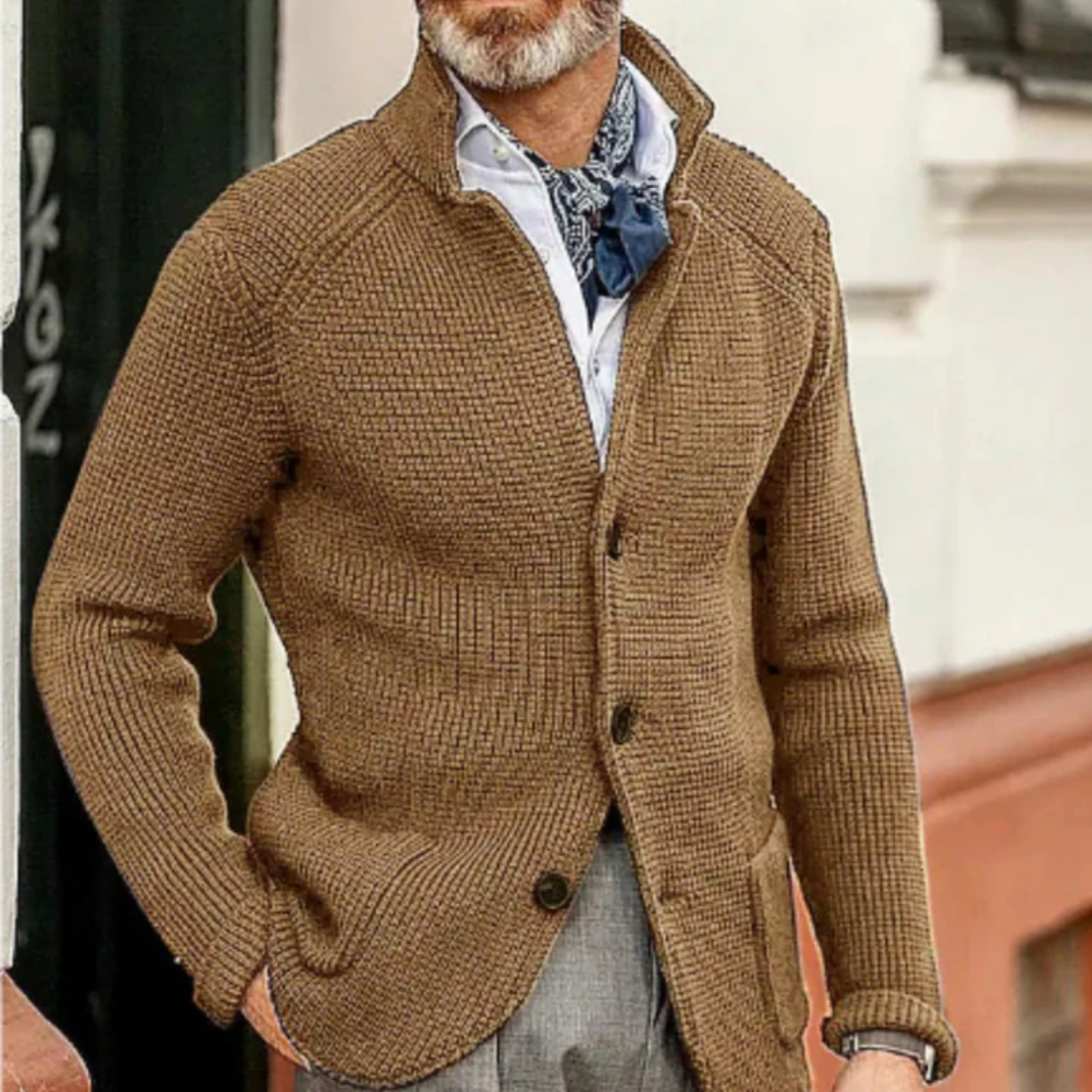 herren-langarm-strickweste-cardigan