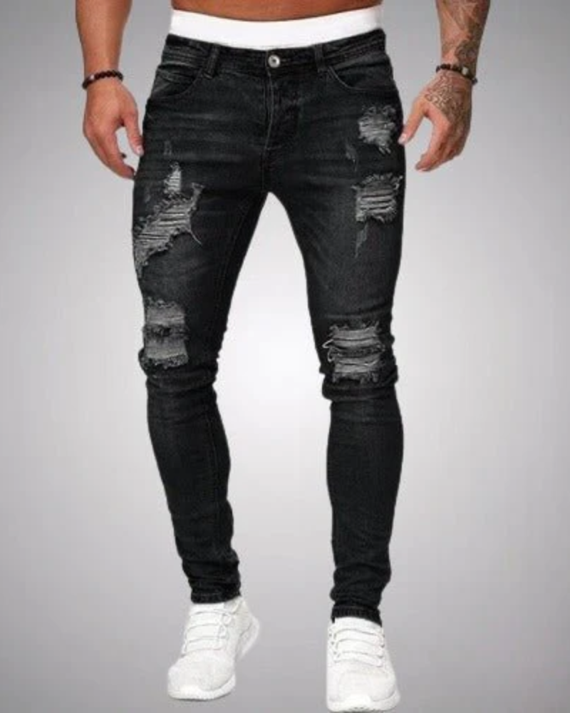 herren-skinny-jeans-zerrissene-jeans