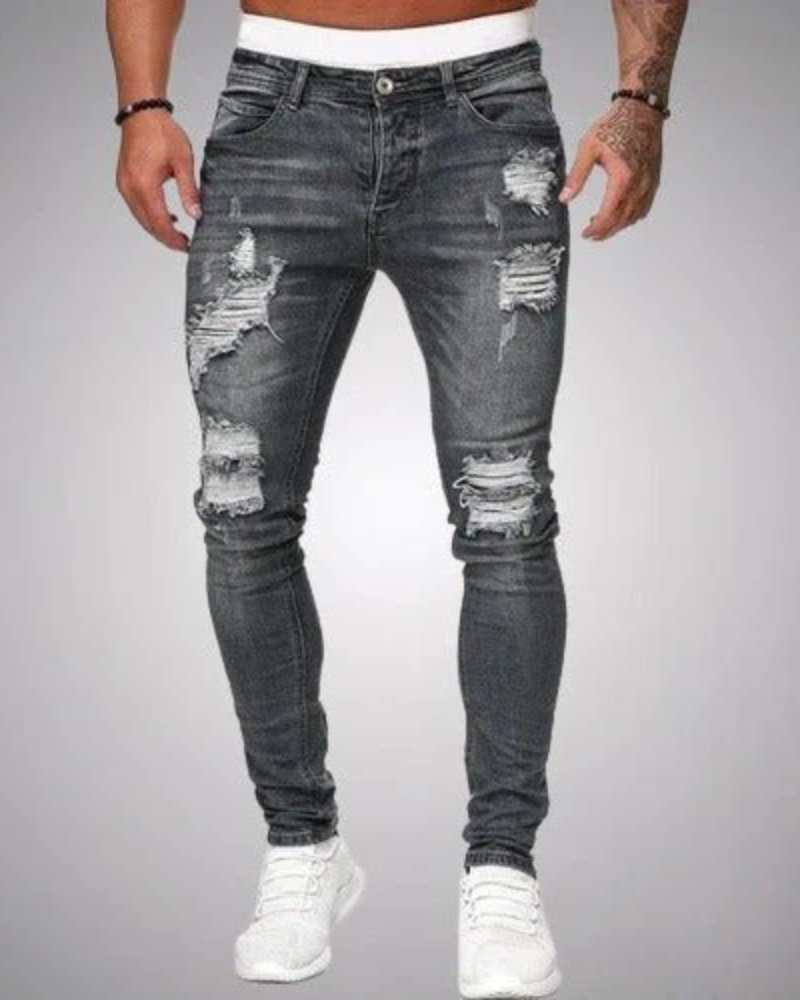 herren-skinny-jeans-zerrissene-jeans