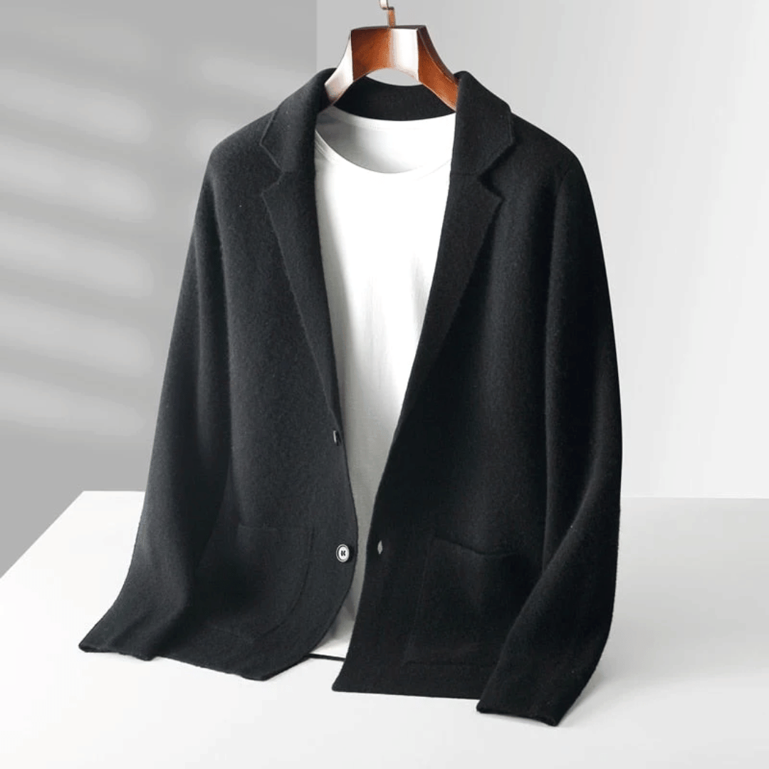 herren-Weste-jacke-schwarz